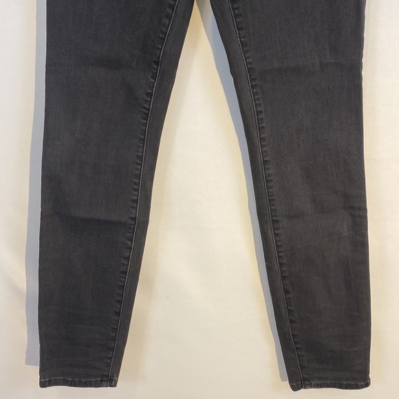 Madewell High Riser Skinny 10 inch High Rise ankle crop jeans in black size 27 - Picture 5 of 16